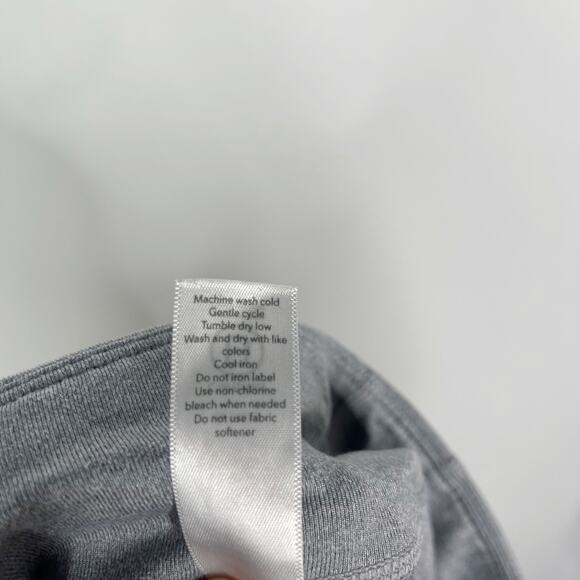 Athleta Girl L 12 Cobblestone Grey Heather Fold You So Tight Activewear Leggings - Picture 10 of 13